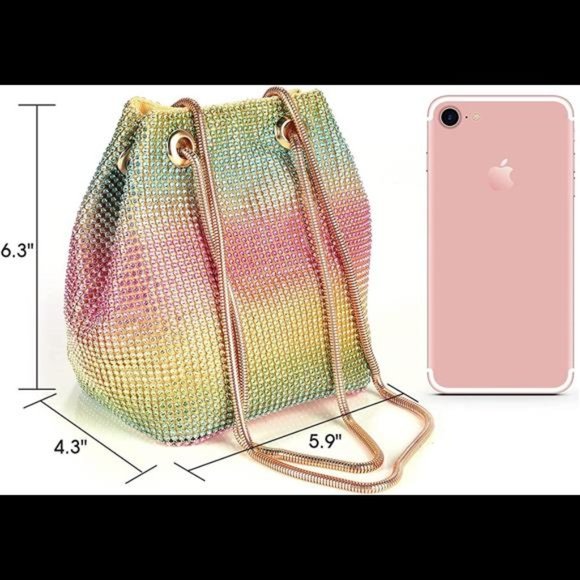 Evening Clutch Bag for Prom Cocktail Party Wedding Engagement - Picture 4 of 6